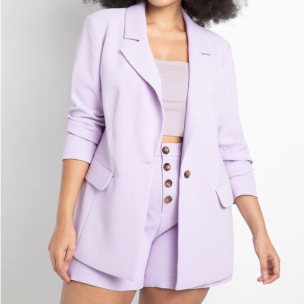 Eloquii Lavender Blazer